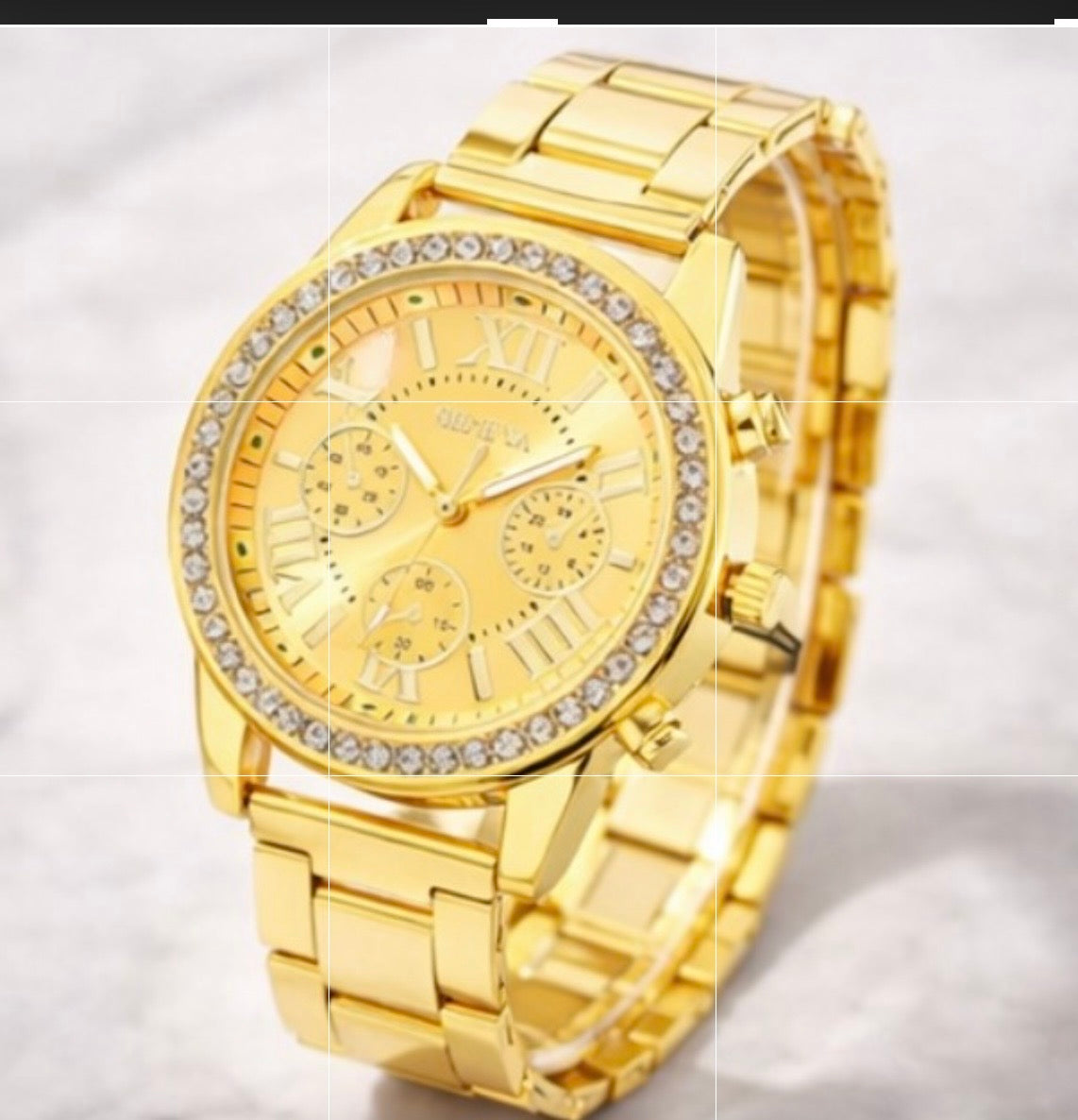 Pretty & Paid Luxe Gold Watch